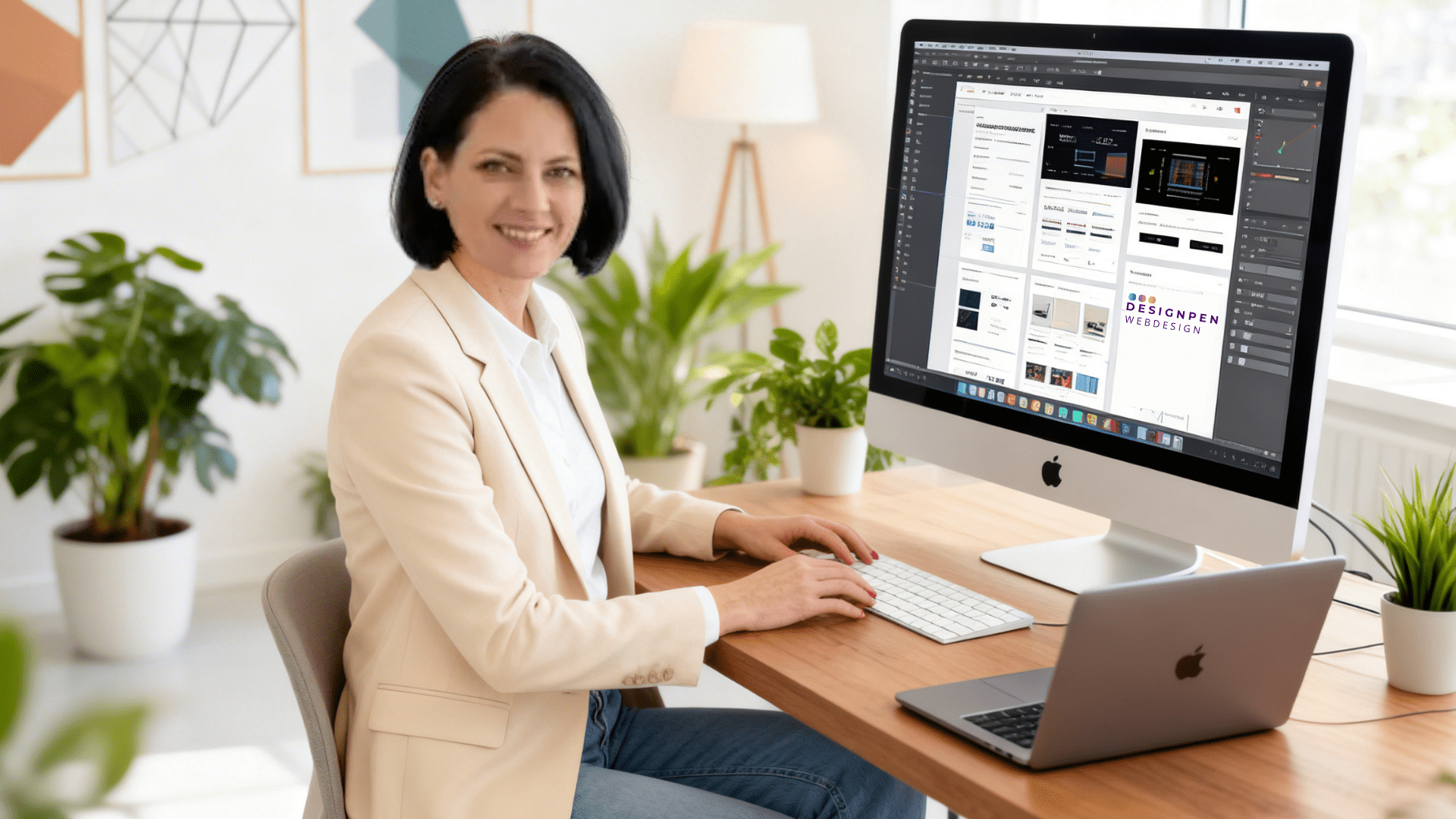 Webdesign szakértő kisvállalkozásoknak segít egyedi weboldal és AI SEO stratégia kialakításában