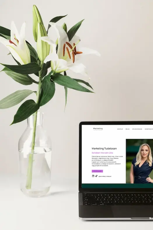 Marketing tudatos szakmai weboldal tervezése vállalkozásoknak – Konverzió-fókuszú webdesign látványterv és referencia